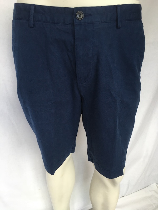 HUGO BOSS SLICE-SHORT Navy Slim-Fit Shorts in Stretch Cotton Twill. -  InimitableMe